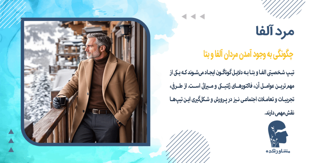 چگونگی به وجود آمدن مردان آلفا و بتا