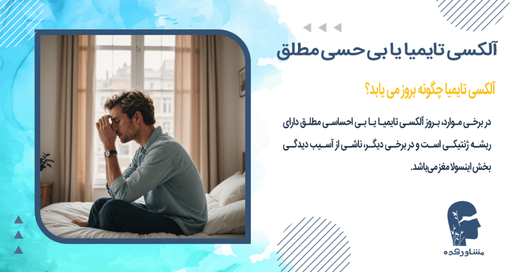 آلکسی تایمیا چگونه بروز می یابد؟