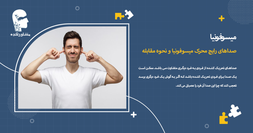 صداهای رایج محرک میسوفونیا و نحوه مقابله